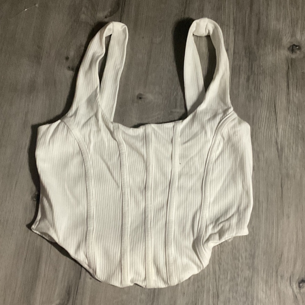 Corset style top